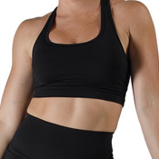 Racer Crop - Onyx