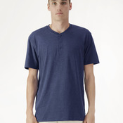  Unisex Relaxed-Fit Henley T-Shirt